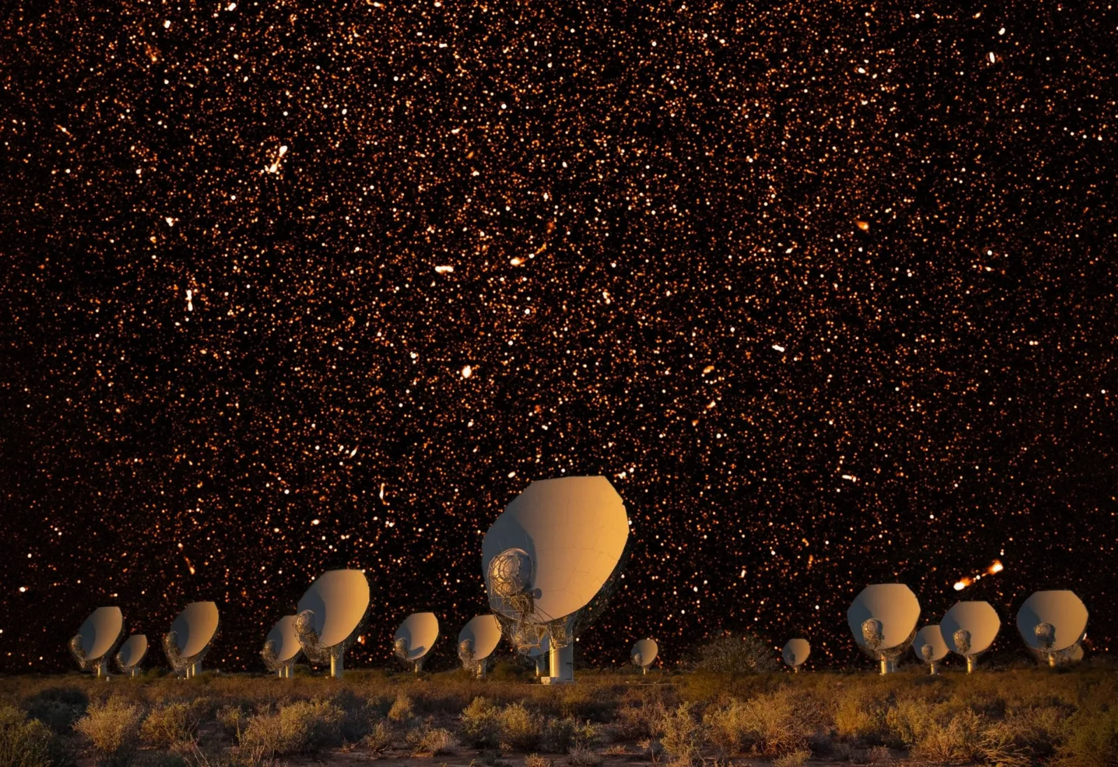 Astrónomos captan el débil susurro del hidrógeno cósmico de miles de millones de años atrás