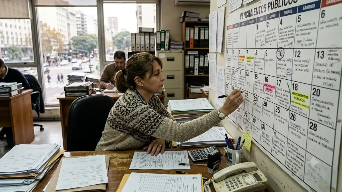 Calendario de vencimientos públicos