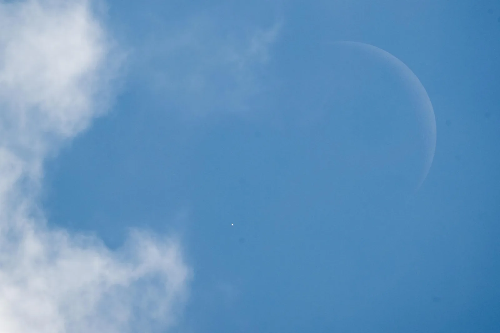 Ocultación lunar de Venus: el evento astronómico que se vio de día